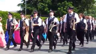 Parademarsch beim Schützenfest 2016 in Ehringhausen [upl. by Howe]