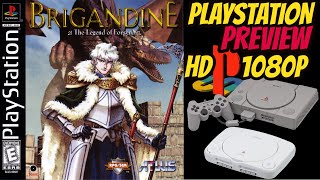 PREVIEW PS1  Brigandine The Legend of Forsena HD 60FPS [upl. by Nilauqcaj]