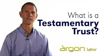 What is a Testamentary Trust  John Gallagher Argon Law Sunshine Coast Lawyer [upl. by Rhodes295]