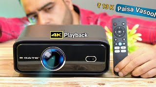 EGate S9 Pro Sealed Engine Full Automatic Projector Under 16K Review  Best Budget Projector [upl. by Nevins]