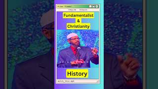 fundamentalism christianity fundamentalist christianity fundamentalist amp christianity 007 dr zakir [upl. by Aissac]