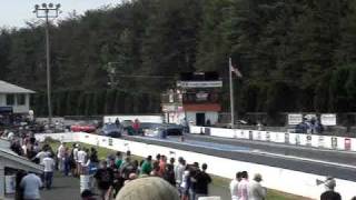 2010 Camaro SS V8 L99 vs Blue 1999 Civic Si EM1 B16 Spring Slamboree 2011 [upl. by Ffej]