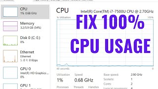 How to Fix 100 CPU Usage Windows 10  Fix System interrupts 100 CPU  High CPU laptop  Boost FPS [upl. by Ecilef]