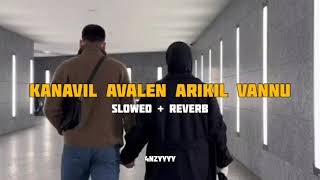 Kanavil avalen arikil vannu  slowedreverb  4nzyyyy [upl. by Lishe]