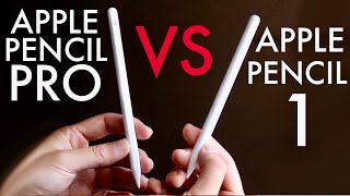 Apple Pencil Pro Vs Apple Pencil 1 Comparison Review [upl. by Otsirave601]