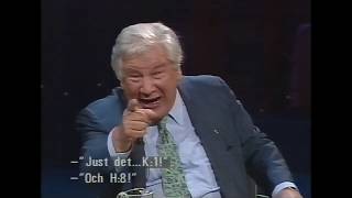 Sir Peter Ustinov interviewed by Eddie Skoller SVT ca 1990 [upl. by Lanctot]