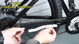 Bike chain stay protector chain guide protector [upl. by Danczyk]