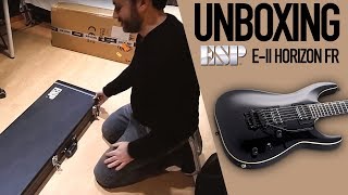 GUITAR UNBOXING Esp EII Horizon FR [upl. by Etnaled]