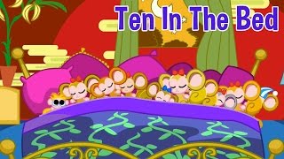 Ten in the Bed Nursery Rhyme for Children by Oxbridge Baby [upl. by Ennis536]