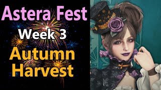 MHW Astera Fest Autumn Harvest  Ticket rewards  Palico Ghost  Harvest Layered Armor 2019 [upl. by Eihtur]