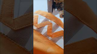 Sewing Tips And Tricks Imagine Normal Fabric Strip To Sleeves Design Using Asmr Shorts Asmr [upl. by Coplin]