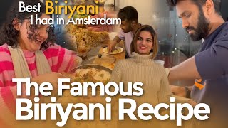 The Famous Biriyani recipe  Best Malabar Biriyani I had in Amsterdam  Happy evening [upl. by Assilat128]