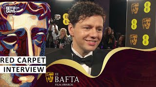 Christian Friedel  2024 BAFTAs Red Carpet Interview [upl. by Sylirama]