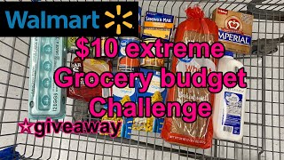 10 Extreme Grocery budget Challengelow cost meals21 meals 1 week 1 person [upl. by Baudin800]