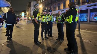 Lost In Glasgow Citys Nightlife During Police Incident [upl. by Ellehsar]