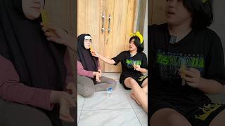 Nadia j4il banget  Deffan yeye chanel  shorts comedy funny [upl. by Nylleoj968]