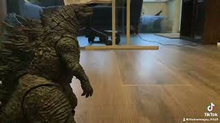 Godzilla stop motion teaser from baryonyx vs ankylosaurus [upl. by Leonard]