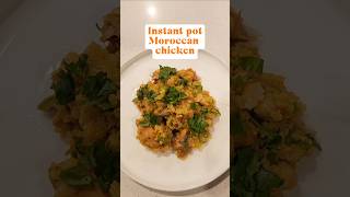 Instant pot Moroccan chicken instantpotrecipes weeknightdinners chickenthighrecipes [upl. by Nnylkcaj]