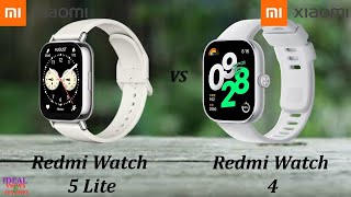 Redmi Watch 5 Lite vs Watch 4 Which Smartwatch WINS [upl. by Haig]