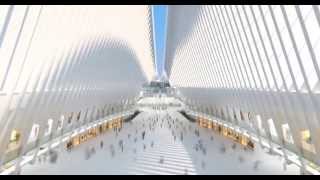 Path Station in New York by Santiago Calatrava [upl. by Pritchard450]