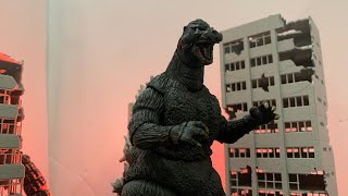 Godzilla vs Biollante stop motion short for Satsuma [upl. by Rillings]