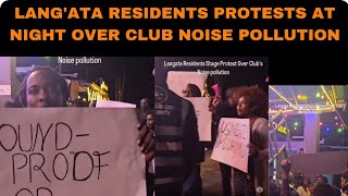 Langata residents stage protest at night over Club Noise pollution [upl. by Elbag]