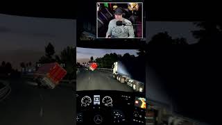 😂RP Routier🚨mode autopilote  🤣misterbeubeu ets2 ats truck simulation simulator [upl. by Isoais680]