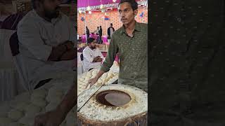 How to make tandoori roti  Tandoori Roti Making Process streetfood food biharfoodtour ytshorts [upl. by Atteugram]