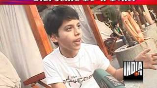 Exclusive Interview with Darsheel safary [upl. by Emmaline413]