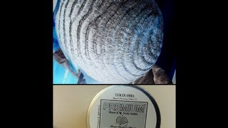 Official 360 waves applying Premium Wave amp Scalp Butter Demo Nov 2012 [upl. by Isyad]