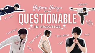 Yuzuru Hanyu being questionable in practice 羽生結弦 [upl. by Ophelia]