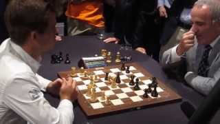 Magnus Carlsen vs Garry Kasparov [upl. by Lejna]