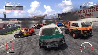 Next Car Game Wreckfest March update K5 Blazer can take a beating [upl. by Isolde551]