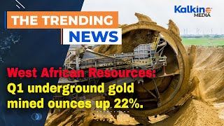 West African Resources Q1 underground gold mined ounces up 22 [upl. by Naleek589]