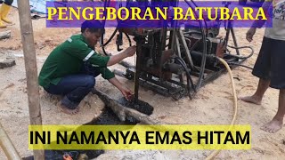 Pengeboran Batubara dengan pengambilan sample  Coal Drilling [upl. by Noloc]