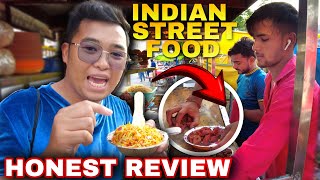 HONEST FOOD REVIEW FOR INDIAN STREET FOOD [upl. by Nivel]