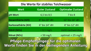 HEISSNER TeichwerteSchnellTestSet 6 in 1 TZ79100 [upl. by Perrine]