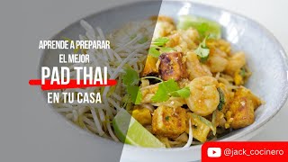 Aprende a preparar el mejor Pad Thai en tu casa [upl. by Amiaj]