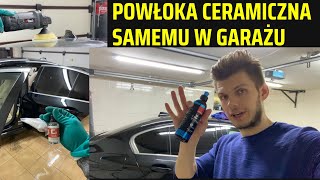 Jak samemu położyć powłokę ceramiczną na auto w garażu detailing powłokaceramiczna [upl. by Aloivaf]