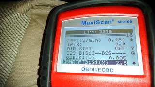 Chevy Venture Maxiscan ms509 Readings Rough Idle [upl. by Haynor266]