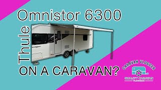 Thule OMNISTOR 6300 Roof Mounted Canopy for a CARAVAN Review [upl. by Akcinahs]