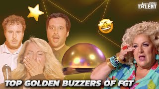 TOP GOLDEN BUZZERS OF FRANCES GOT TALENT  SEASON 18 [upl. by Berlinda]