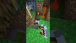 Minecraft Secret Base 🤫 shorts minecraft [upl. by Neeli704]