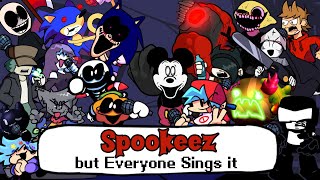 ITS A SPOOKY MONTH Spookeez but everyone sings it Friday Night Funkin Cover [upl. by Ellary500]