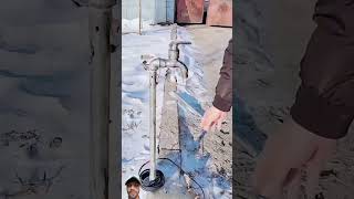 Condition of taps in winter 😱 shortsfeed vviralvideo [upl. by Nazay]