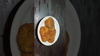 बैंगन भाजा began fryrecipe indianfood banglarecipe [upl. by Nichol]