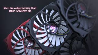 Aeolus Beta  RaiJintek  Worlds thinnest and most powerful 120mm Fan [upl. by Carmelo]