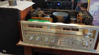 Pioneer SX1280 with NEW Canadian Power Supply upgraded board DEMO [upl. by Ranice]