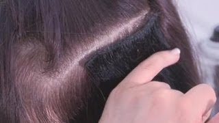 How To Remove Hair Extension Glue [upl. by Mallon]