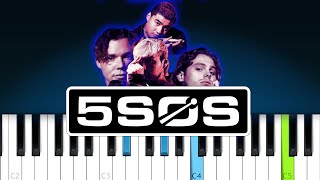 5 Seconds Of Summer  2011  Piano Tutorial [upl. by Uolymme]